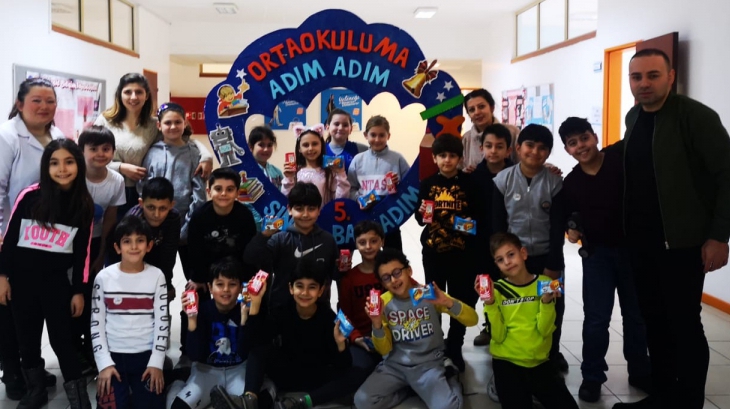 4.Sınıflarımızın "Ortaokula Adım Adım 5. Sınıfa Başladım" Dersleri