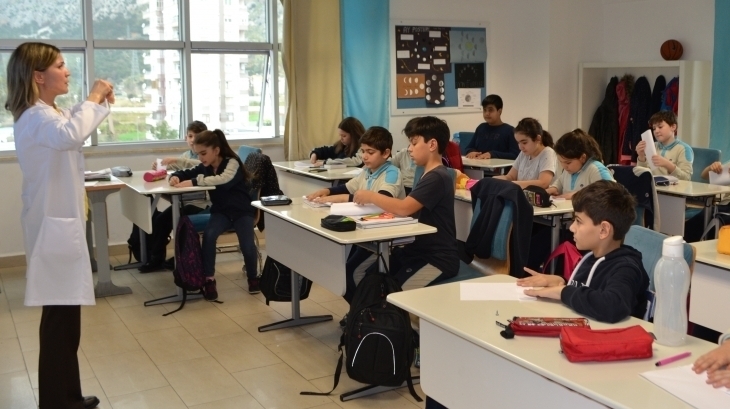 5. Sınıf Öğrencileri 'Matematik Etkinliği' Yapıyor