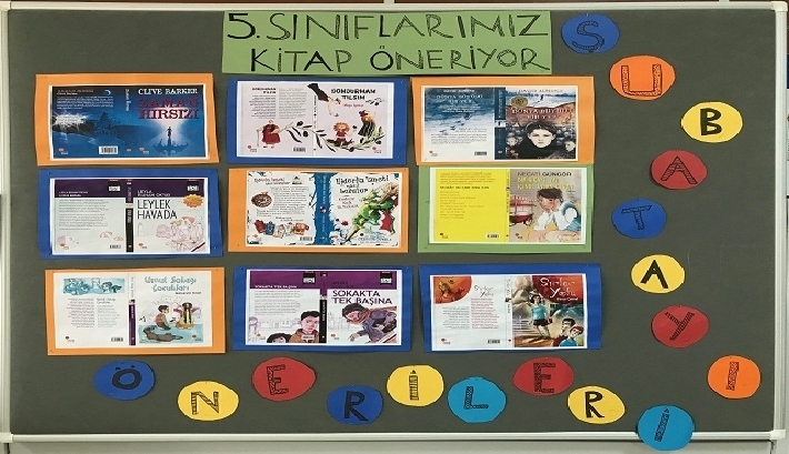 5.Sınıflarımız Kitap Öneriyor