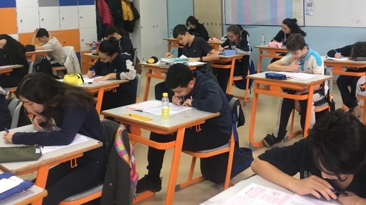 8.Sınıflarımız LGS Deneme (Sözel) Sınavına Girdiler