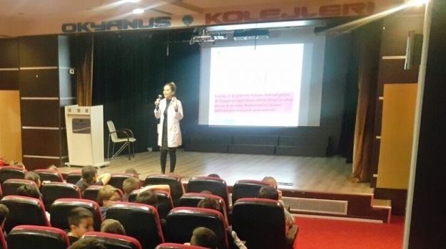 Güneşli Ortaokulunda 'Ergenlik ve Biz' Konulu Seminer Yapıldı
