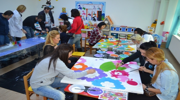 Anaokulu Velileri ve Miniklerle Atölye Çalışması