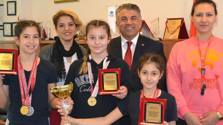 Halkalı Okyanus Koleji  Öğrencileri Artistik Jimnastik Yarışmasında 1. Oldular