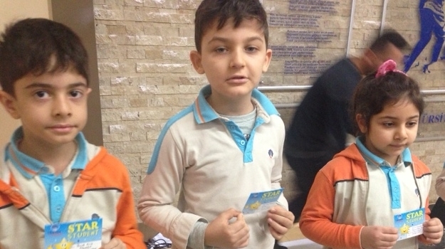 Ataşehir İlkokulda 13 -17 Şubat Haftası Star Student Öğrencileri Seçildi