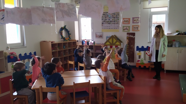 Ataşehir Okul Öncesi Çiçekler Grubu  Fun with English Dersinde