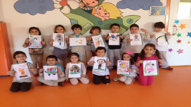 Ataşehir Okyanus Anaokulu Bulutlar Sınıfı Öğrencileri Picasso Olursa