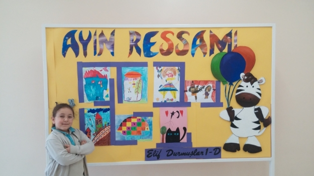 Ataşehir Okyanus Koleji Ayın Ressamını Seçti