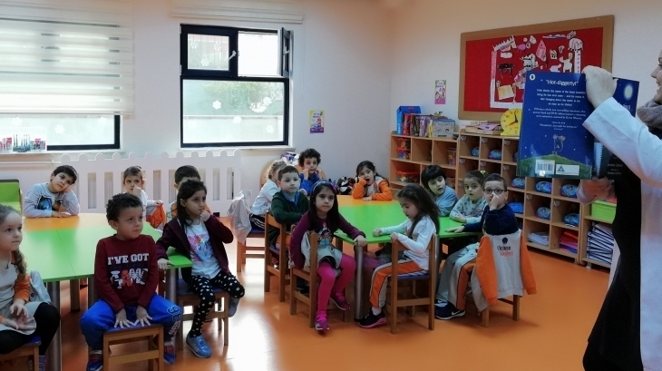 Avcılar Gezegenler Grubu Öğrencileri İngilizce Bilingual Dersinde