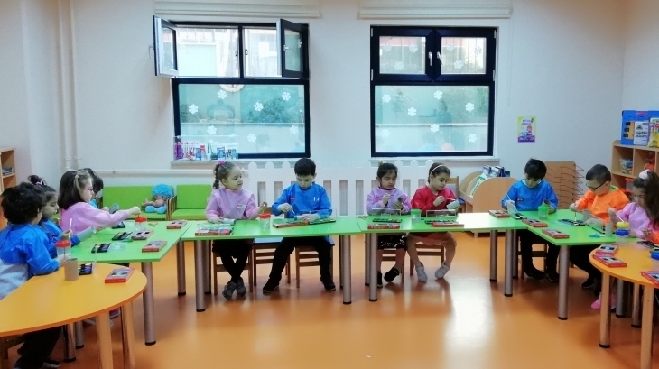 Avcılar Gezegenler Grubu Öğrencileri Sanat Etkinliğinde
