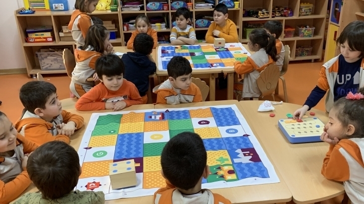 Avcılar Okul Öncesi Güneş Grubu Cubotto Etkinliğinde;