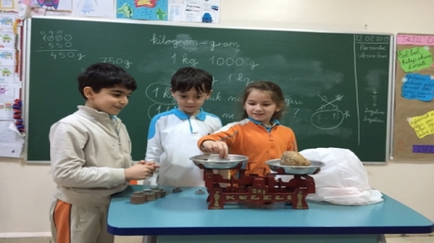 Avcılar Okyanus 3.Sınıf Öğrencileri Ölçüleri Öğreniyor
