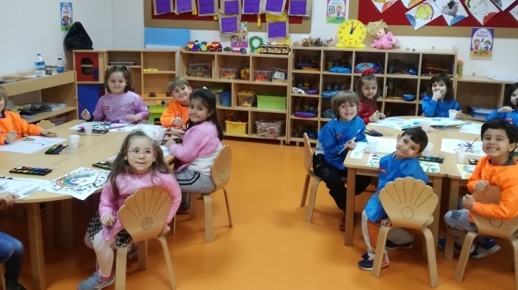 Avcılar Yıldızlar Grubu Öğrencileri Sanat Etkinliğinde