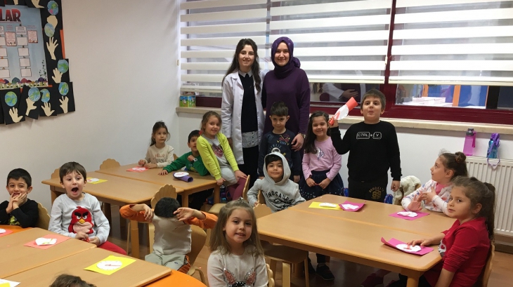 Bahçelievler Okul Öncesi Güneş Grubu Aile Katılımı Etkinliğinde