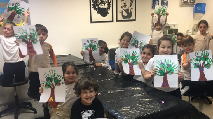 Bahçelievler Okul Öncesi Öğrencileri Resim İlgi Ve Yetenek Merkezinde