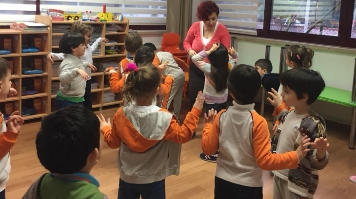 Bahçelievler Okyanus Koleji Okul Öncesi Yıldızlar Grubu Drama Eğitiminde