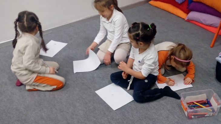 Bahçelievler Okyanus Koleji Okul Öncesi Öğrencileri Drama İlgi ve Yetenek Merkezinde