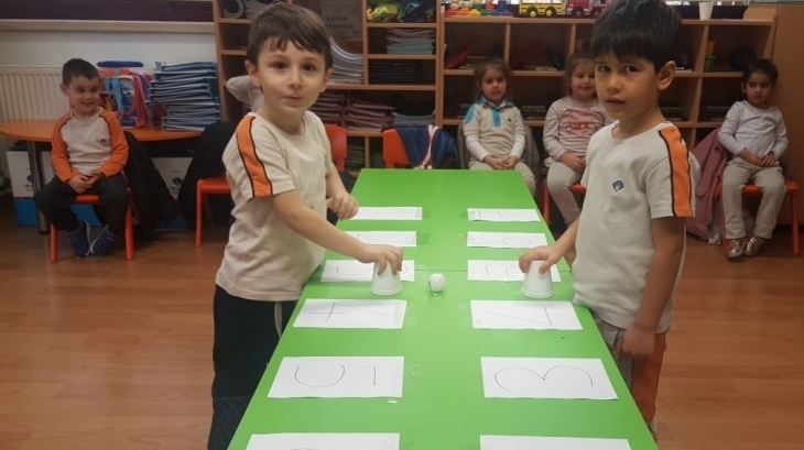 Bahçelievler Okyanus Koleji Okul Öncesi Mercan Grubu Matematikle Bütünleştirilmiş Oyun Eğitiminde