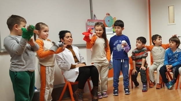 Bahçelievler Okyanus Koleji Okul Öncesi Samanyolu Grubu Türkçe Dil Etkinliğinde