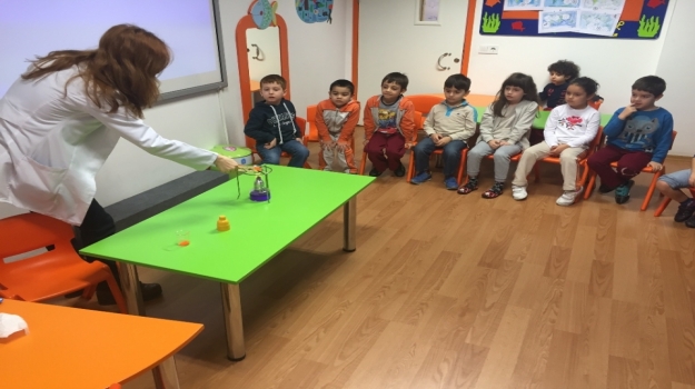 Bahçelievler Okyanus Okul Öncesi Öğrencileri  Fen Matematik İlgi Yetenek Dersinde
