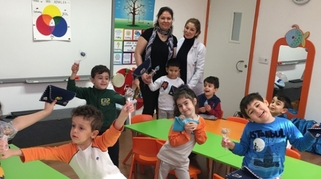 Bahçelievler Okyanus Okul Öncesi Rüzgar Grubu Öğrencileri Aile Katılım Etkinliğinde