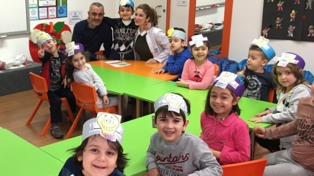 Bahçelievler Okyanus Okul Öncesi Rüzgar Grubu Öğrencileri Aile Katılım Etkinliğinde