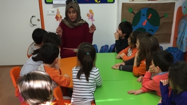 Bahçelievler Okyanus Okul Öncesi Samanyolu Grubu  Keyifli Bir Aile Katılım Etkinliğinde