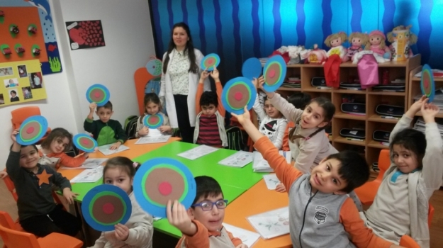 Bahçelievler Okyanus Okul Öncesi Yıldızlar  Grubu Proje Dersinde Dünyamızı Öğreniyor