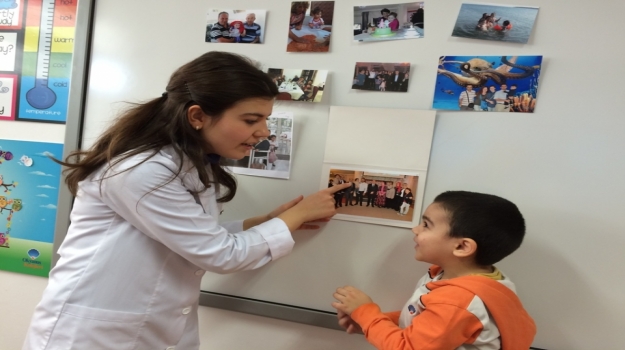 Bahçelievler Okyanus Okul Öncesi Yıldızlar Grubu İngilizce Dersinde Aile Bireylerini Tanıyor