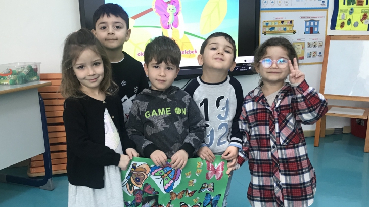 Bahçeşehir Güneş Grubu Gems Kelebekler Proje Etkinliğinde