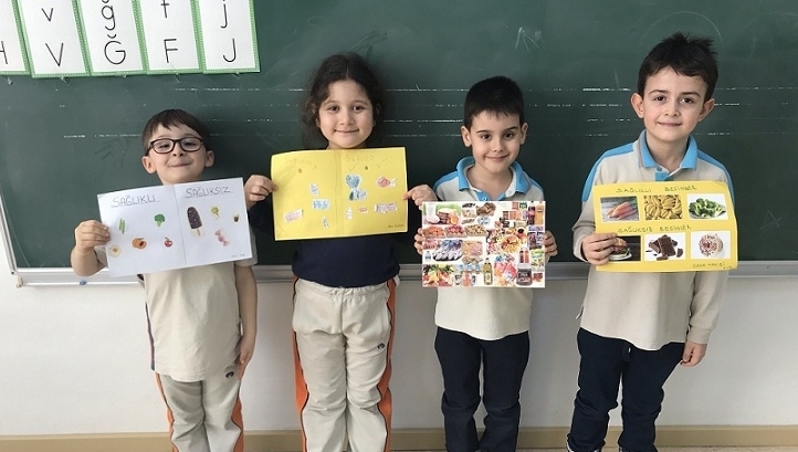 Bahçeşehir Okyanus Koleji 1-A, 1-B, 1-C, 1-D Sınıfları “Sağlıklı Beslenmenin” Önemini Vurguluyor