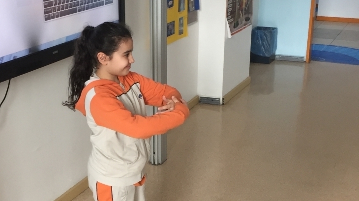 Bahçeşehir Okyanus Koleji Üstün Zekâlılar ve Yetenekliler İlkokulu 4-F Sınıfı Pandomim Etkinliği Yaptılar
