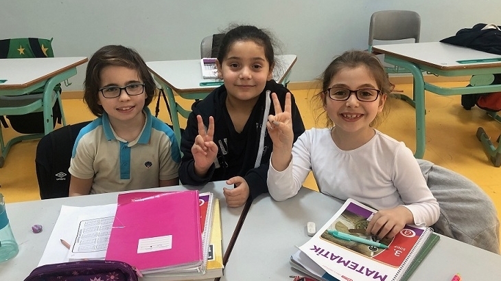 Bahçeşehir Okyanus Koleji Üstün Zekâlılar ve Yetenekliler İlkokulu 3.Sınıf Matematik Esnek Öğrenme Grubu “Çarp Çarp” Etkinliğinde