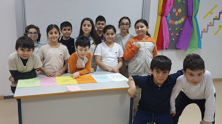 4-E Sınıfı Öğrencileri “Elim Zamirde” Etkinliğinde