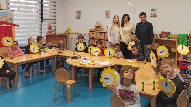 Bayrampaşa Okyanus Koleji Okul Öncesi Yıldızlar Grubu Öğrencileri Aile Katılımı Etkinliğinde