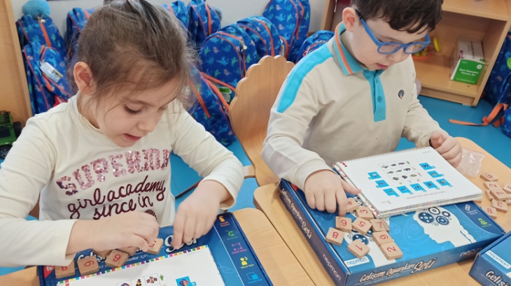 Bayrampaşa Okyanus Koleji Okul Öncesi Yıldızlar Grubu Düşünce Becerileri Dersinde