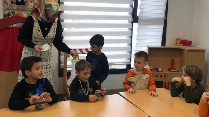 Bayrampaşa Okyanus Koleji Okul Öncesi Bulutlar Sınıfı Aile Katılımı Etkinliğinde