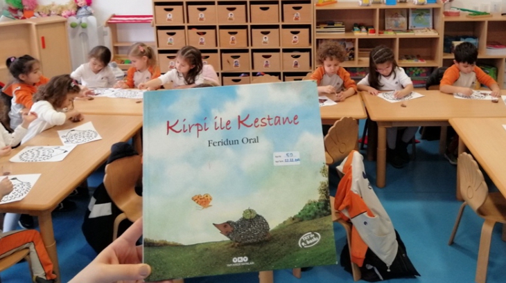 Bayrampaşa Okyanus Koleji Okul  Öncesi  Deniz Yıldızı Grubu Öğrencileri Bütünleştirilmiş Etkinlik Dersinde