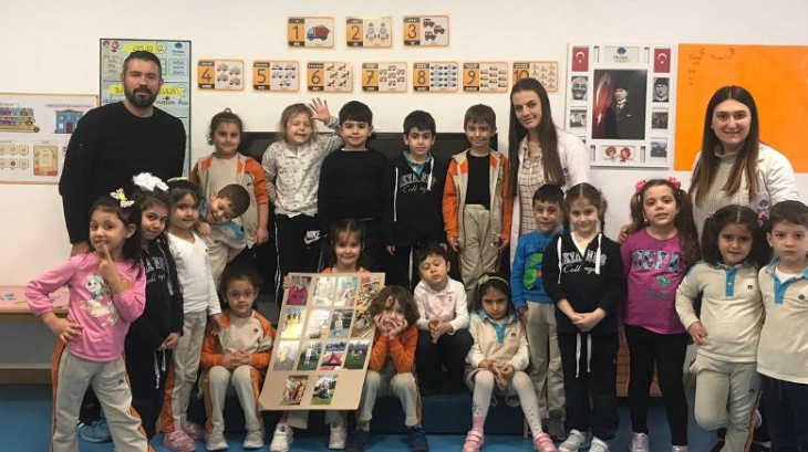 Bayrampaşa Okyanus Koleji Okul Öncesi Güneş Grubu Öğrencileri Aile Katılımı Etkinliğinde