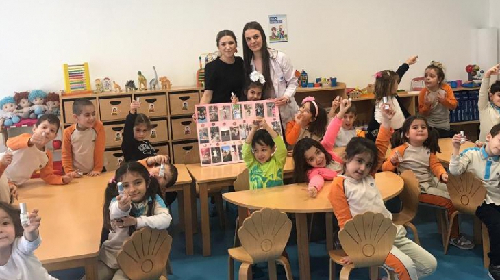 Bayrampaşa Okyanus Koleji Okul Öncesi Güneş Grubu Öğrencileri Aile Katılımı Etkinliği