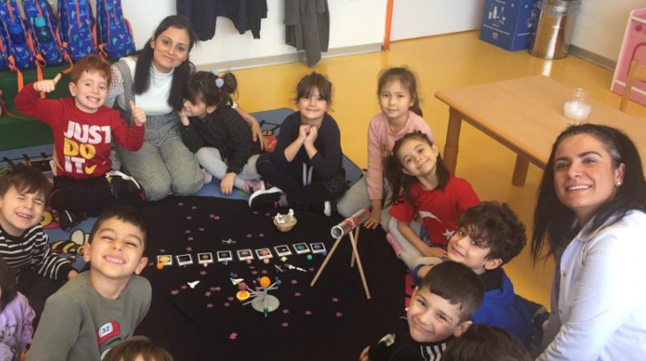 Beykent Okul Öncesi Güneş Grubu Aile Katılımı Etkinliğinde
