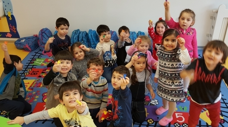 Beykent Okyanus Koleji Okul Öncesi Balıklar Grubu Öğrencileri Fen ve Doğa Etkinliğinde