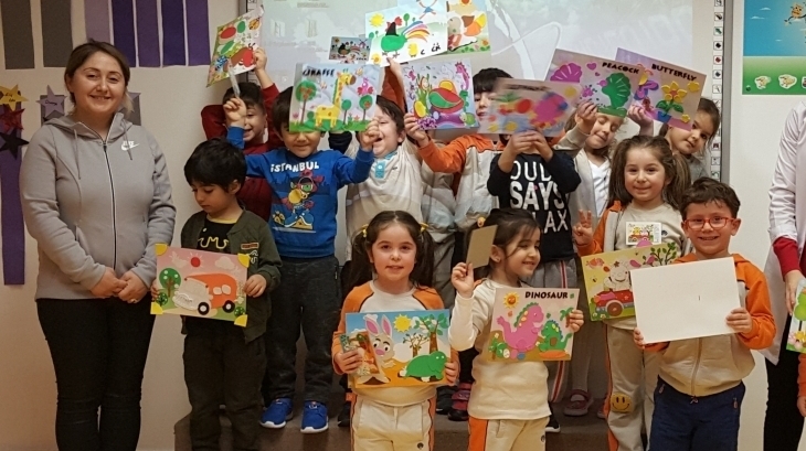 Beykent Okyanus Koleji Okul Öncesi Balıklar Grubu Öğrencileri Aile Katılım Etkinliğinde