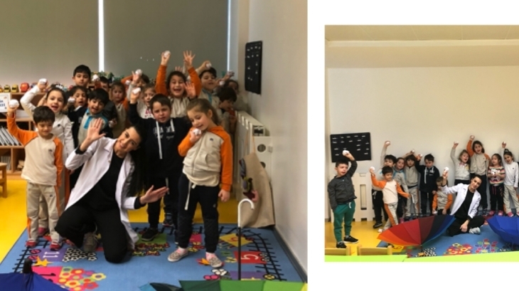 Beykent Okyanus Koleji Okul Öncesi Gökkuşağı Grubu Oyun Etkinliğinde