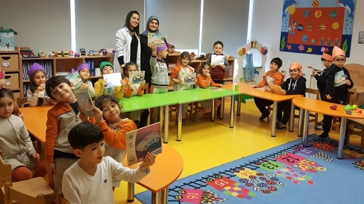 Beykent Okyanus Koleji Okul Öncesi Güneş  Grubu Öğrencileri Aile Katılımı Etkinliğinde