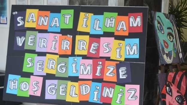 Beykent Kampüsünde “Sanat İlham Verir” Görsel Sanatlar ve Resim Yetenek Dersi Sergisi