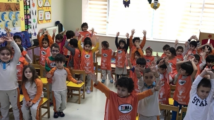 Beylikdüzü Okul Öncesi B Grubu Öğrencileri Tema Etkinliğinde
