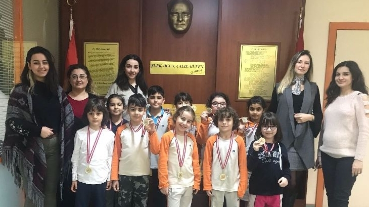 Beylikdüzü Okyanus Koleji İlkokul Kademesi Öğrencileri MentalUP 'Madalya ve Üstün Başarı Belgesi' Ödüllerini Aldılar