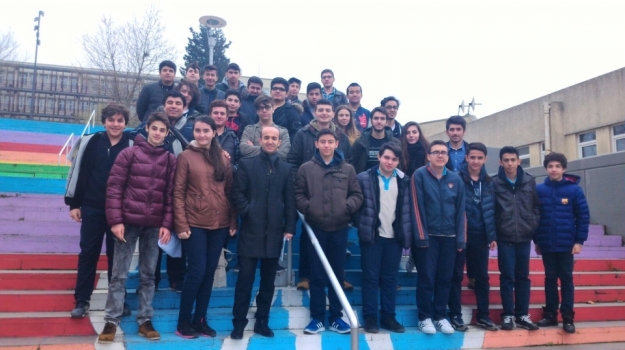 Okyanus Koleji Mühendislik Kariyer Kulübü Öğrencileri İTÜ Tanıtım Günlerinde