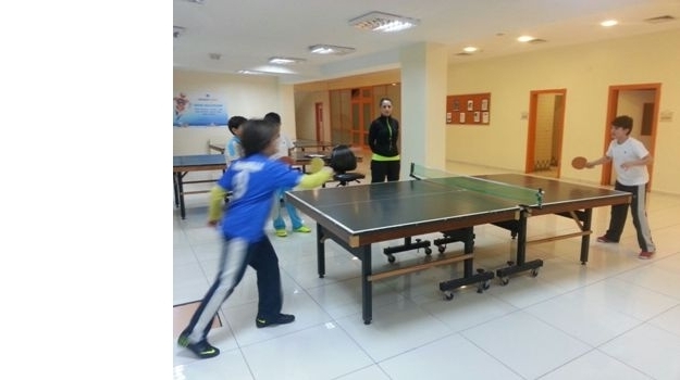 Beylikdüzü Ortaokulda Masa Tenisi Turnuvası