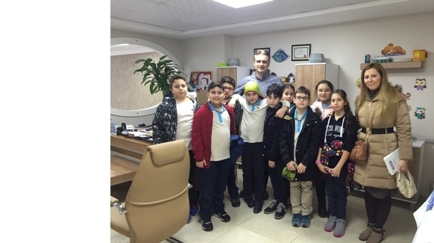 Beylikdüzü Ortaokulu "Gelecekte Bir Gün Meslekte İlk Gün" Projesi Doktorluk Meslek Ziyareti